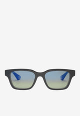 GG Logo Square-Shape Sunglasses