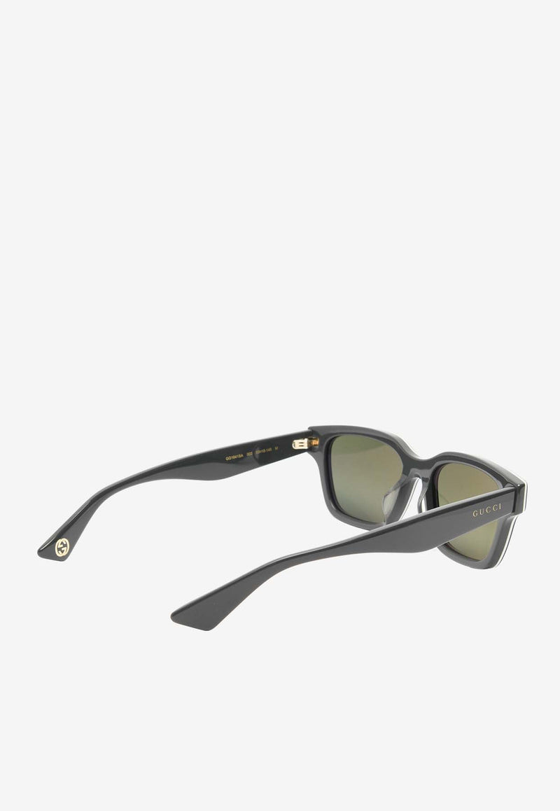 GG Logo Square-Shape Sunglasses