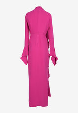 Nella Long-Sleeved Maxi Dress