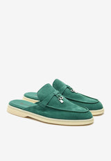 Babouche Charms Walk Suede Loafers