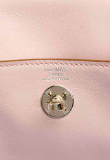 Mini Lindy 20 Verso in Mauve Pale and Gold Swift Leather in Palladium Hardware