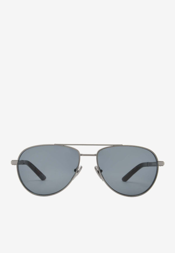 Logo Aviator Sunglasses