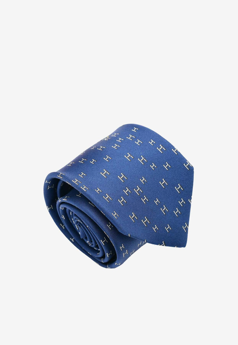 H Lapin Silk Twill Tie