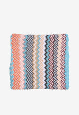 Zig Zag Wool-Blend Scarf