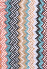 Zig Zag Wool-Blend Scarf