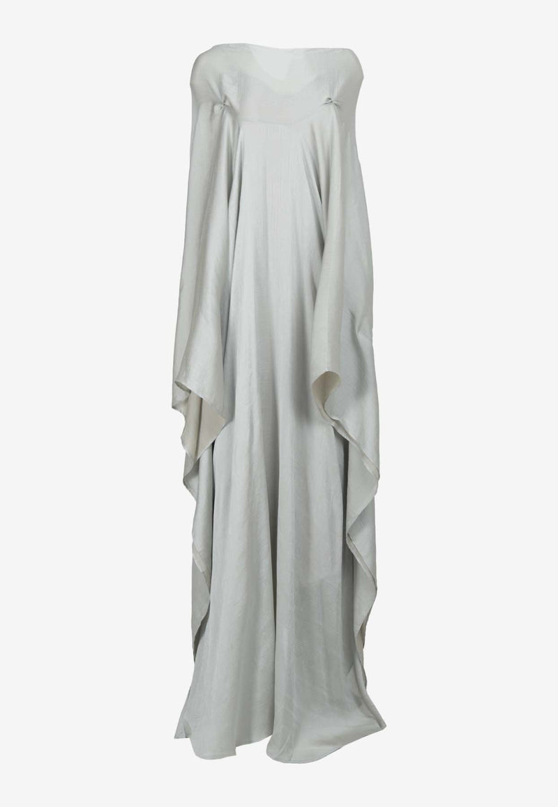 Abadia Draped Kaftan Gown