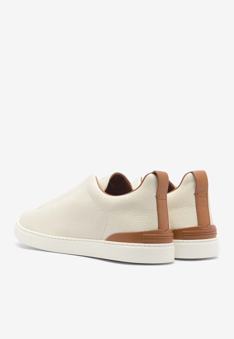 Triple Stitch Low-Top Sneakers