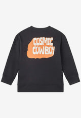 Boys Cosmic Print Sweatshirt