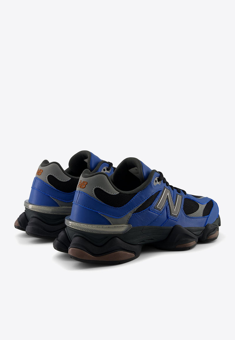 9060 Low-Top Sneakers in Blue Agate with Black and Rich Oak