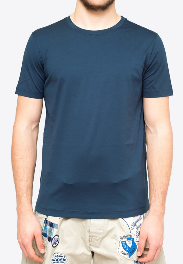 Crewneck Solid Slim Fit T-shirt