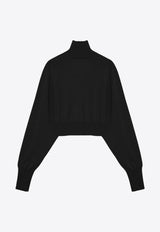 Ululato Turtleneck Cropped Wool Sweater