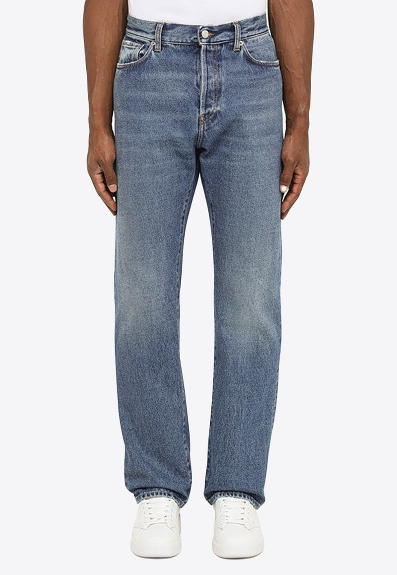 Bowl Straight-Leg Jeans