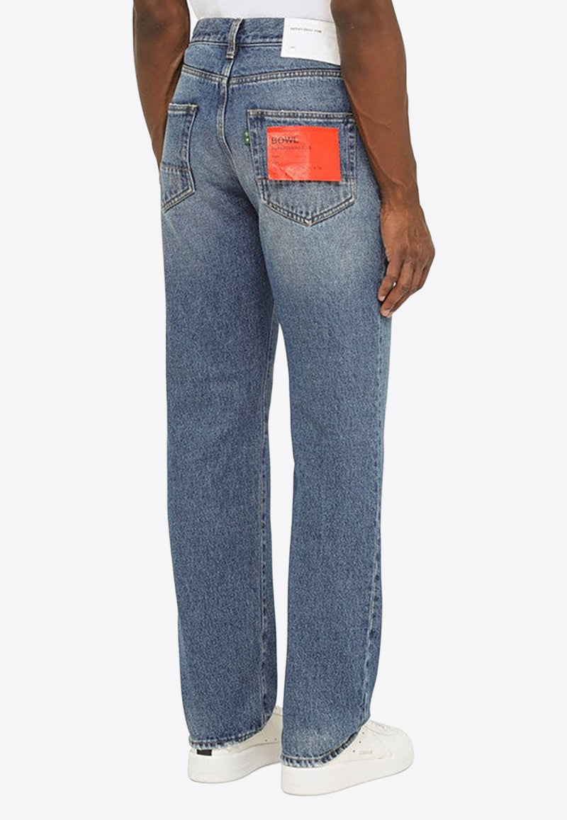 Bowl Straight-Leg Jeans