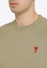 Logo Embroidered Crewneck Sweatshirt