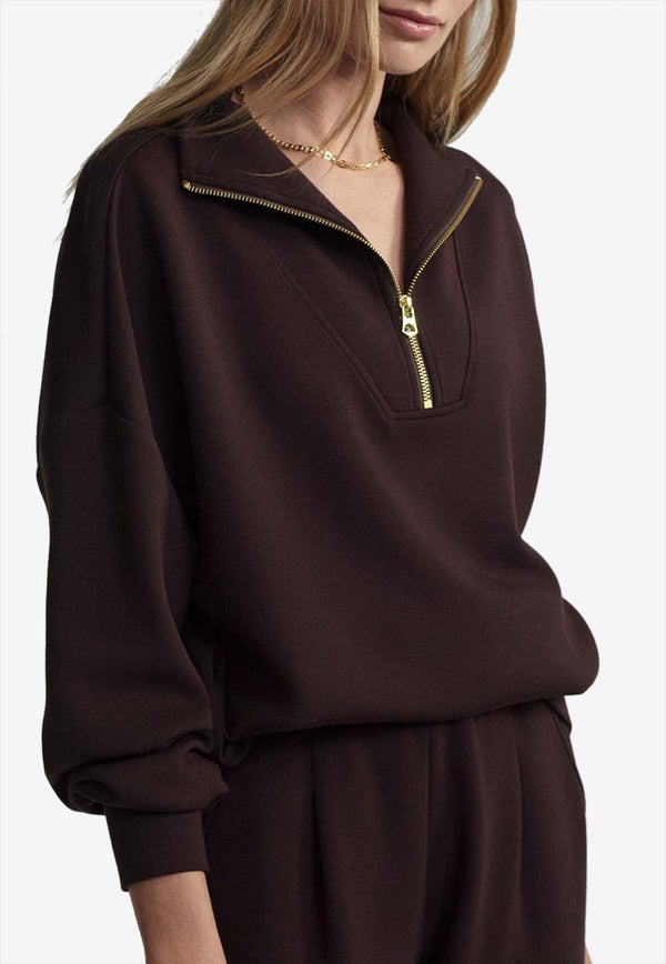 Hawley Oversized Half-Zip Sweatshirt