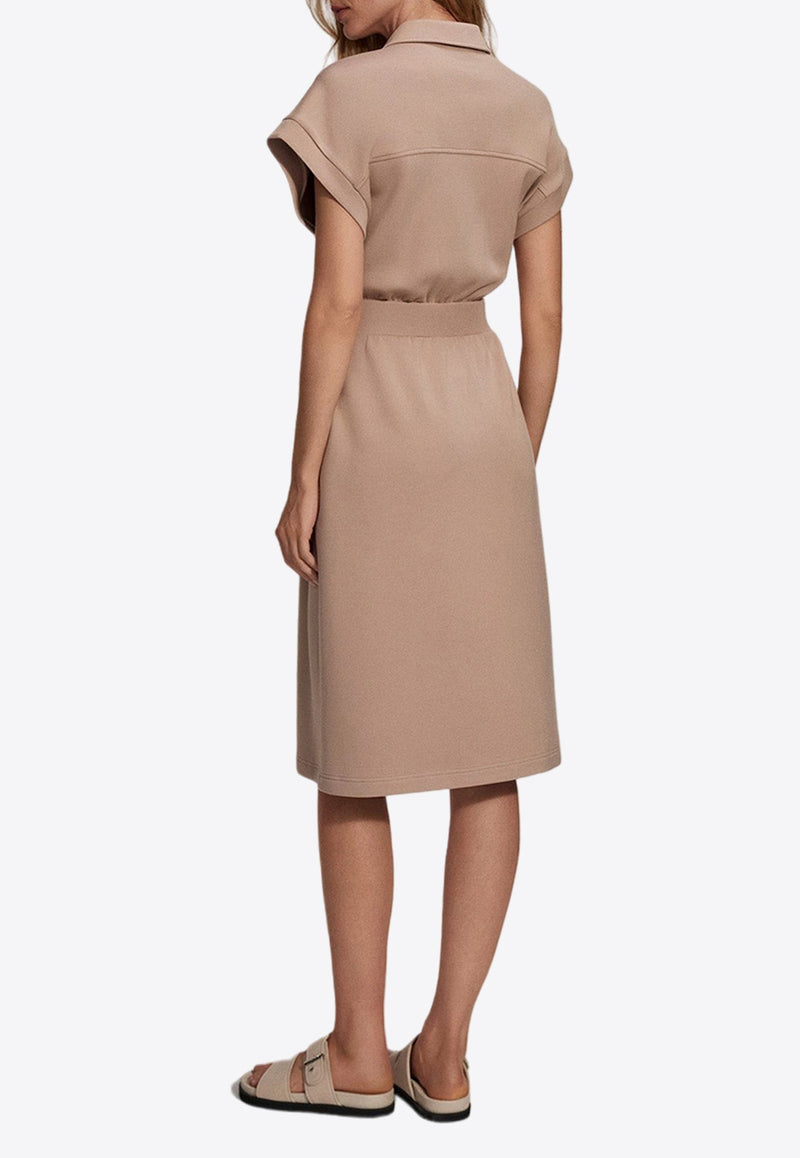 Rosannah Zip-Up Knee-Length Dress