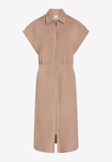 Rosannah Zip-Up Knee-Length Dress