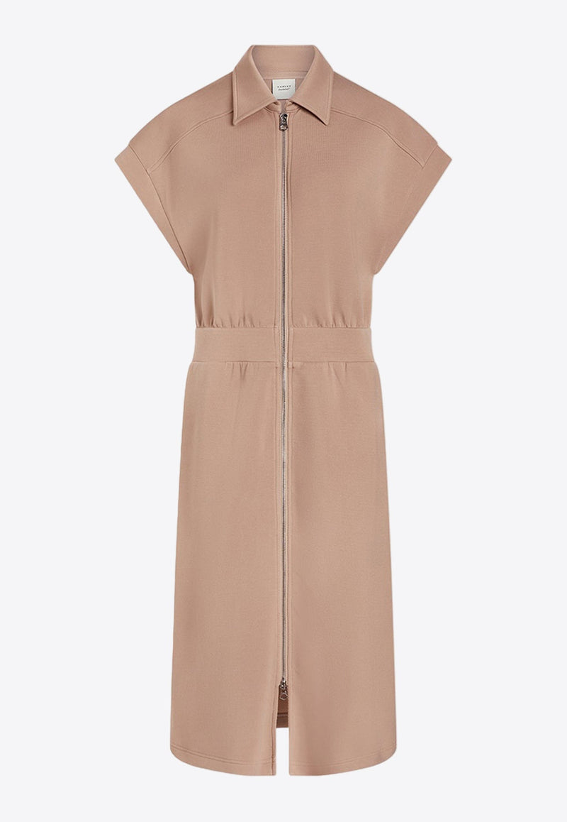 Rosannah Zip-Up Knee-Length Dress