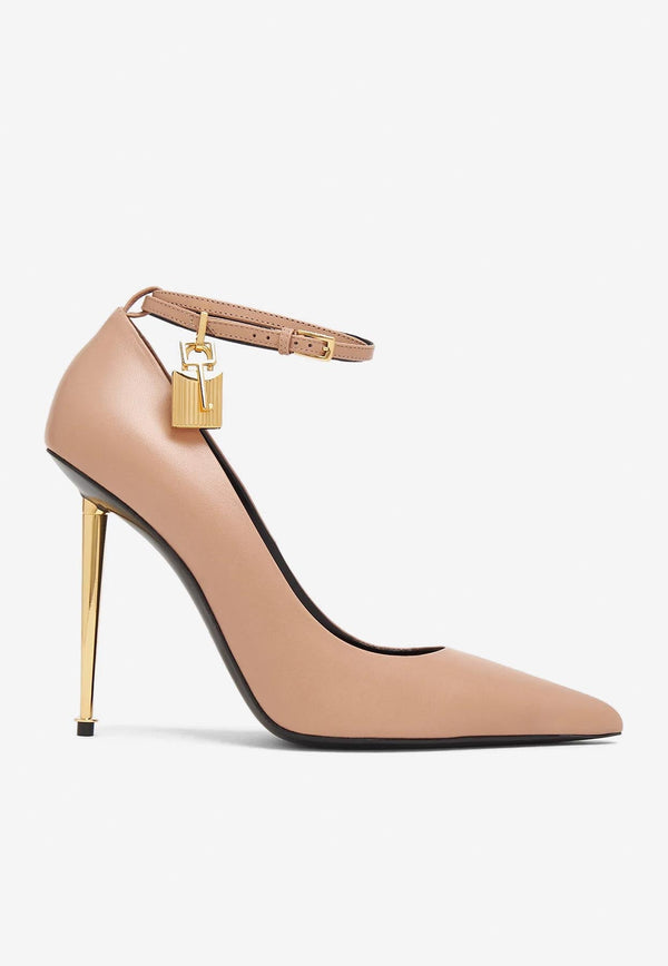 Padlock 105 Pointed Leather Pumps