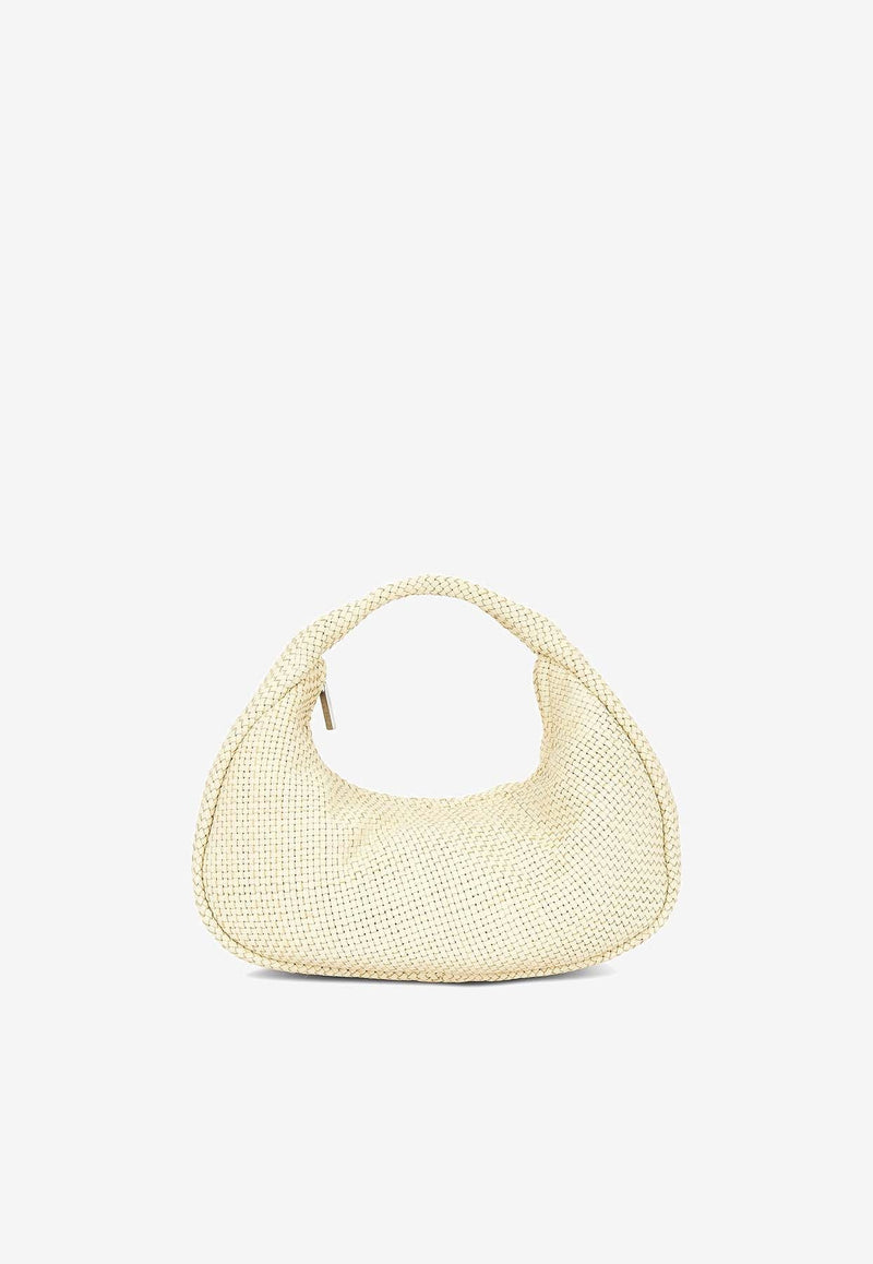 Bon Bon Woven Leather Shoulder Bag