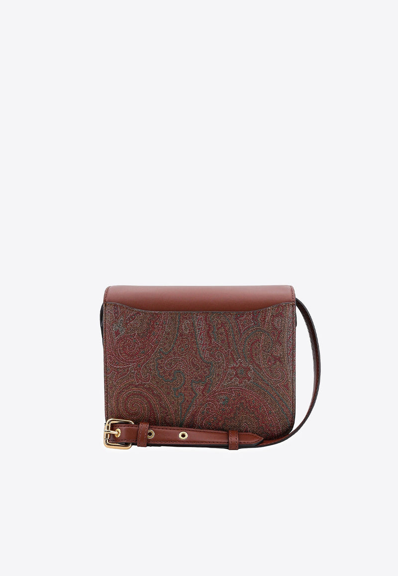 Paisley Jacquard Crossbody Bag