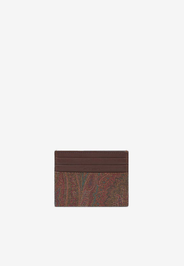 Paisley Jacquard Cardholder