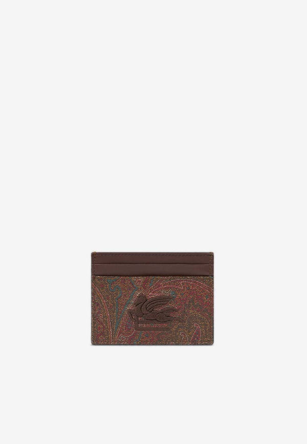 Paisley Jacquard Cardholder