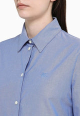 Logo Embroidered Oxford Shirt