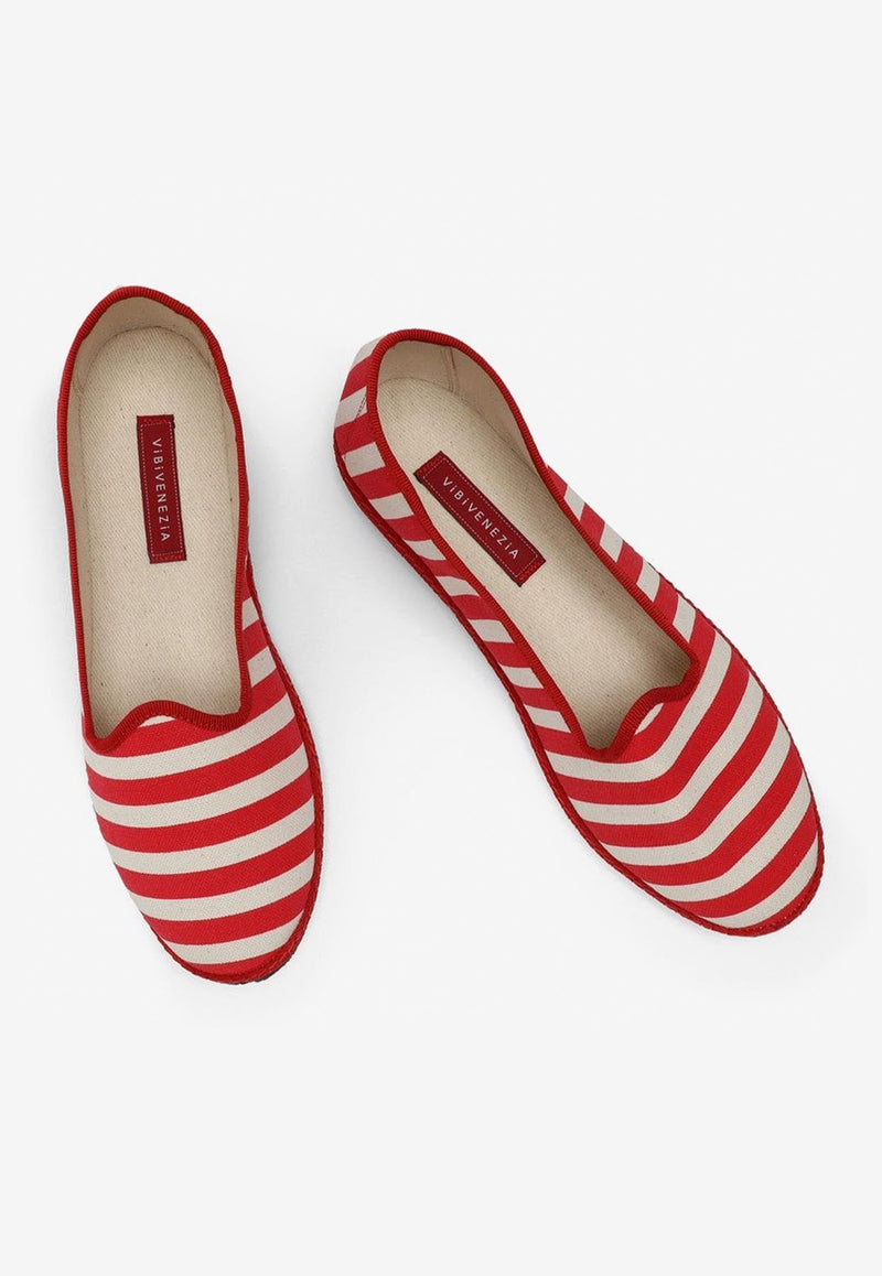 Gondola Striped Ballet Flats