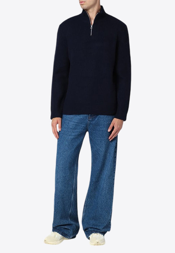 Alex Half-Up Wool Sweater