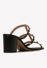 Rockstud 60 Calf Leather Sandals