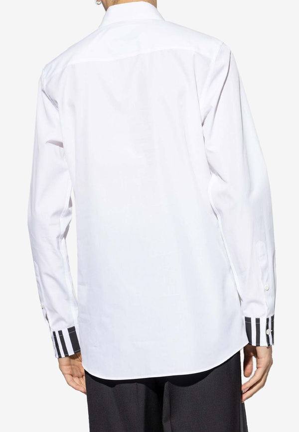 Barcode Long-Sleeved Shirt