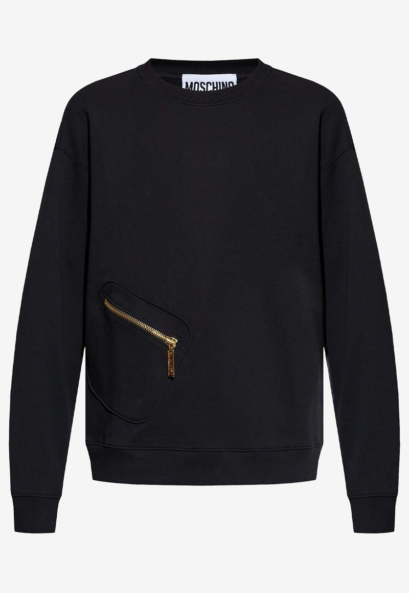 Long-Sleeved Crewneck Sweatshirt