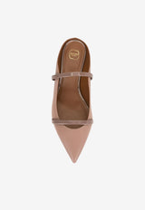 Maureen Flat Mules in Nappa Leather