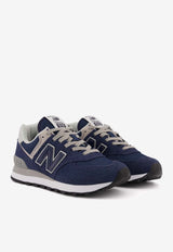 574 Low-Top Sneakers in Navy