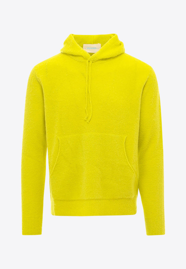 Wool-Blend Hooded Sweatshirt