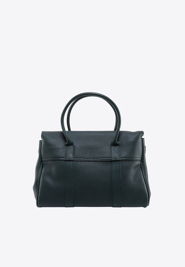 Bayswater Grained Leather Tote Bag