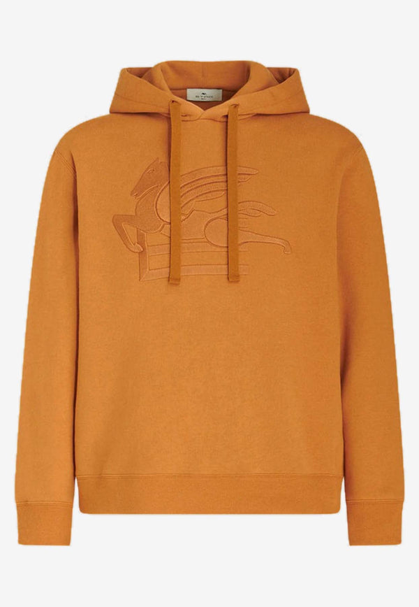 Logo Embroidered Hooded Sweatshirt