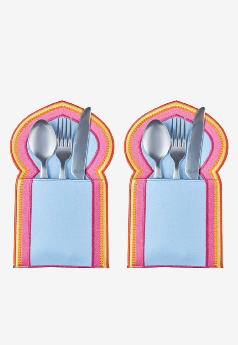 Arch Cutlery Pouch Set - Set of 2