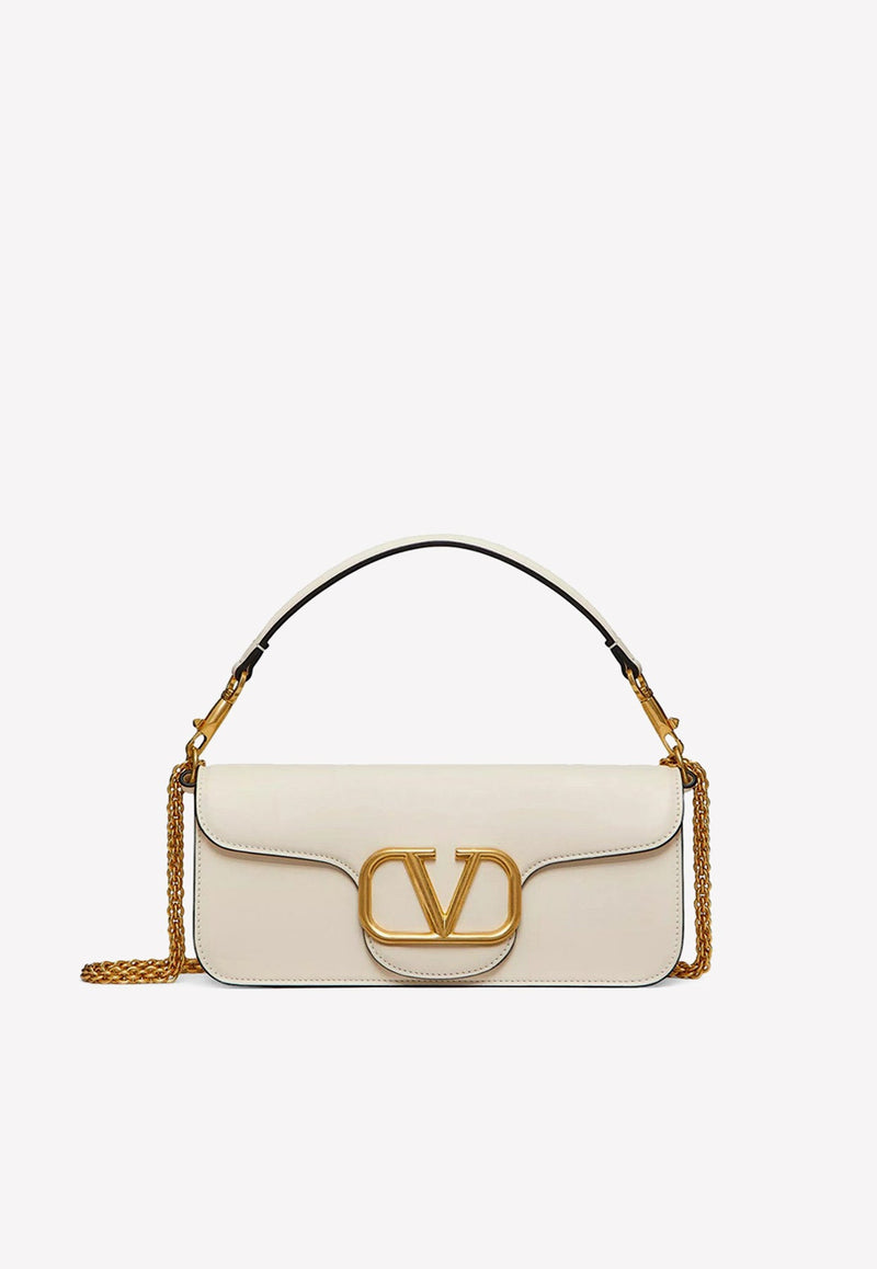 VLogo Locò Shoulder Bag in Calf Leather