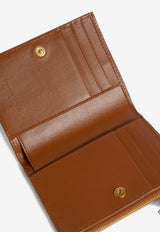 Small Intrecciato Bi-Fold Zip Wallet