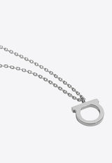 Gancini Silver Chain Necklace