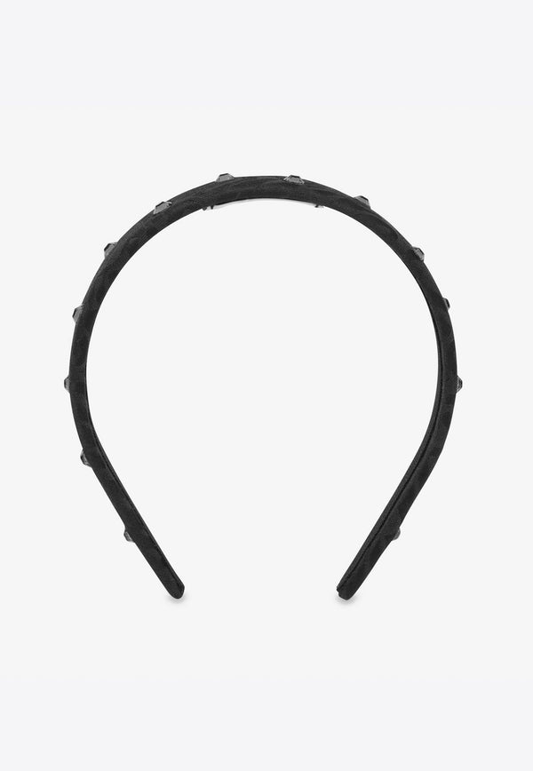 All-Over Jacquard Logo Headband