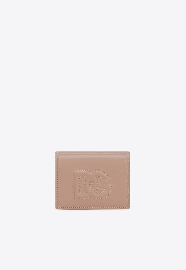 DG Logo French Wallet in Calf Leather