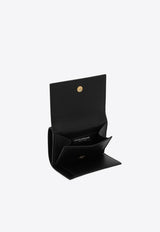 DG Logo French Wallet in Calf Leather