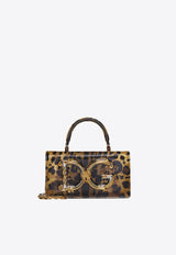 DG Girls Leopard Print Top Handle Bag