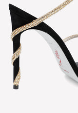 Margot 105 Crystal-Embellished Sandals