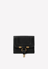 Marcie Square Wallet in Calf Leather