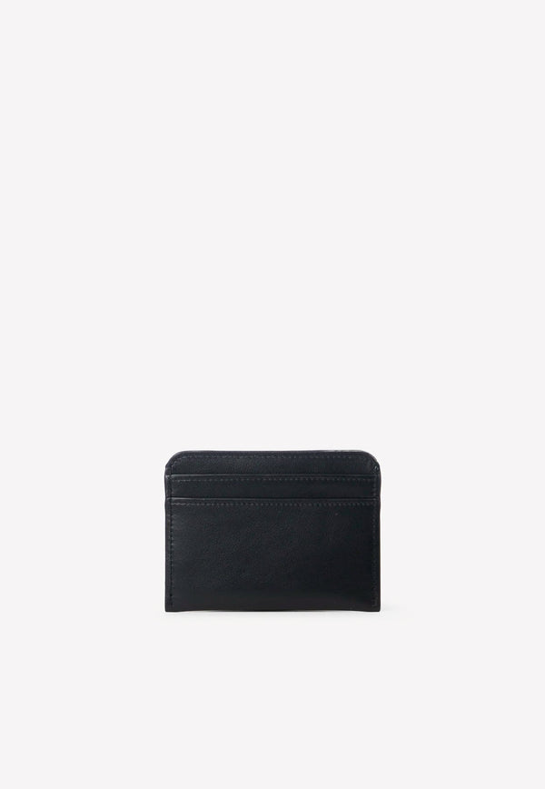 Leather Logo-Embossed Cardholder