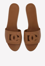 DG Logo Slides in Calf Leather